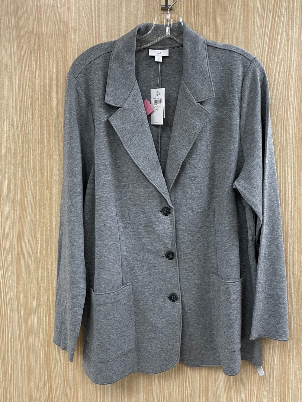 J. Jill gray cardigan size XL NEW